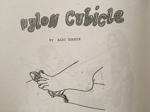 Nylon Cubicle - Stocking Tease Erotica